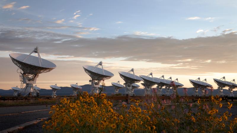 Landscape Photograph of the Very Large Array