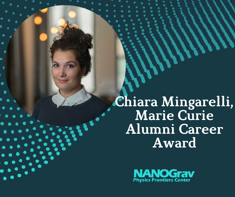 Chiara Mngarelli, Marie Curie Alumni Career Award
