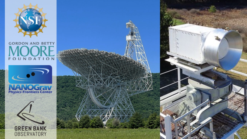 Moore Foundation Partners with NANOGrav PFC and Green Bank Observatory