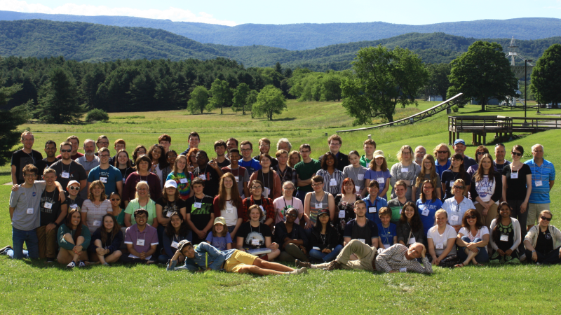 Students of the PSC Camp at Green Bank Observatory.