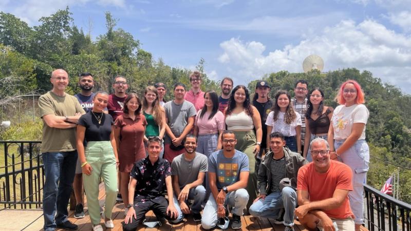 2022 Arecibo Workshop Group Photo