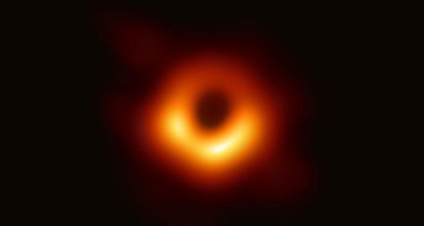 supermassive black hole imagery